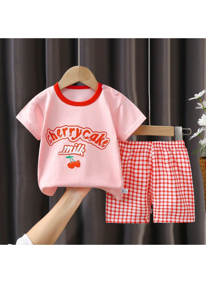 Generic - 40cm Doll Coat Cotton Doll Sitting Special Cute Pajamas Dress Dress Cloth Doll Climbing Clothes-Color:A03 Short Sleeve Top-Height:40cm Sitting Baby Clothes - Image 1