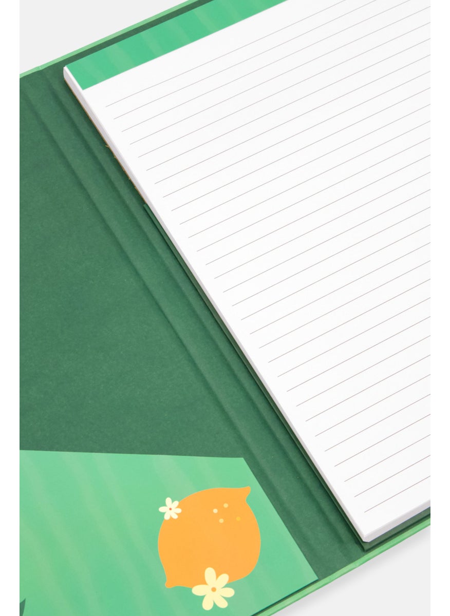Paperbuzz Folder Clipboard Write Pad Memo, Green Combo  - Image 2
