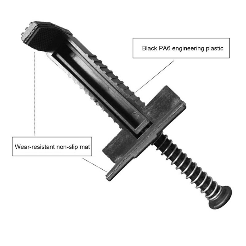 Bricklaying Leveling Tool: 9-12cm Clamping Range, Durable Engineering Plastic & Stainless Steel Build - Wear-resistant Anti-skid Pad, Positioning Tool for Professional Construction Workers & Bricklayi - Image 2