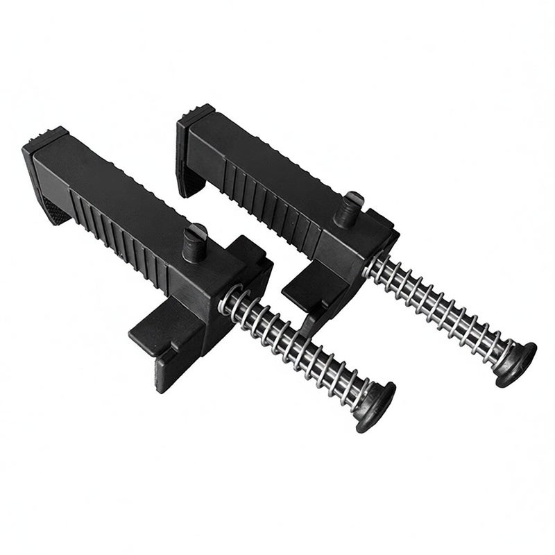 Bricklaying Leveling Tool: 9-12cm Clamping Range, Durable Engineering Plastic & Stainless Steel Build - Wear-resistant Anti-skid Pad, Positioning Tool for Professional Construction Workers & Bricklayi - Image 1