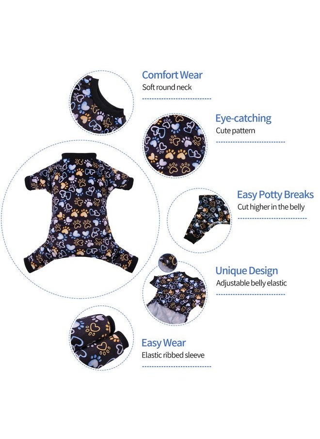 CuteBone - CuteBone Dog Pajamas Costumes Fleece Pet Clothes Puppy Onesie Winter Holiday Cute Cat Jammies Keep Your Pet Warm in The Cold Weather P220XL - Image 1