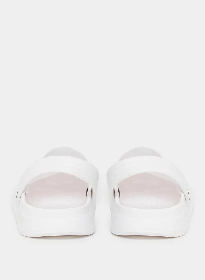 Take Two Take Two Solid Heel Strap Slip On Clogs