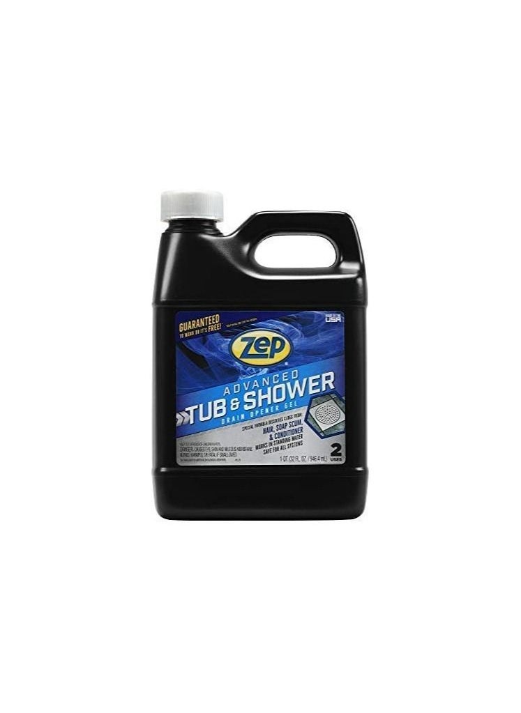 Zep Zep Advanced Tub and Shower Drain Opener Gel 32 Ounce  - Image 1