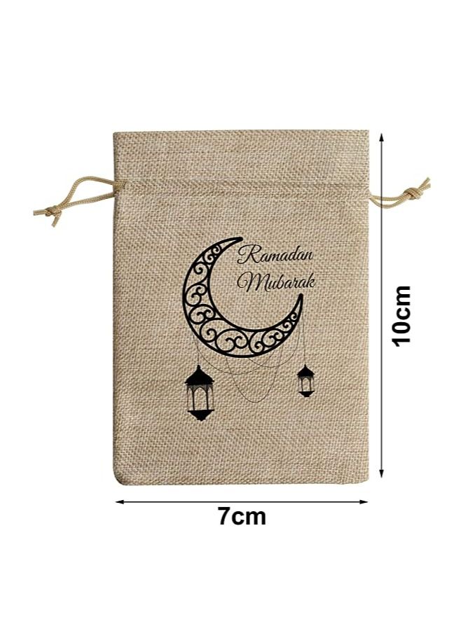 PRINTSHOP4ME 12 pcs of Ramadan Mubarak Gift or Goodie Bags for Ramadan celebration Design 2 - Image 5