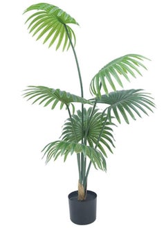 TYCOM Artificial Tree Fake Plants Fake Trees Faux Plants Indoor Realistic Plants for Office Home Room Store Decor Height 120 CM LicualaPalm. 