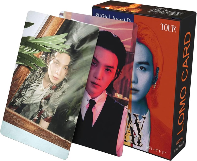 KPOPBP D-Day Solo Album Agust D Photocards Kpop Lomo Card Set Merchandise Gift for Fans Boys and Girls - Image 1
