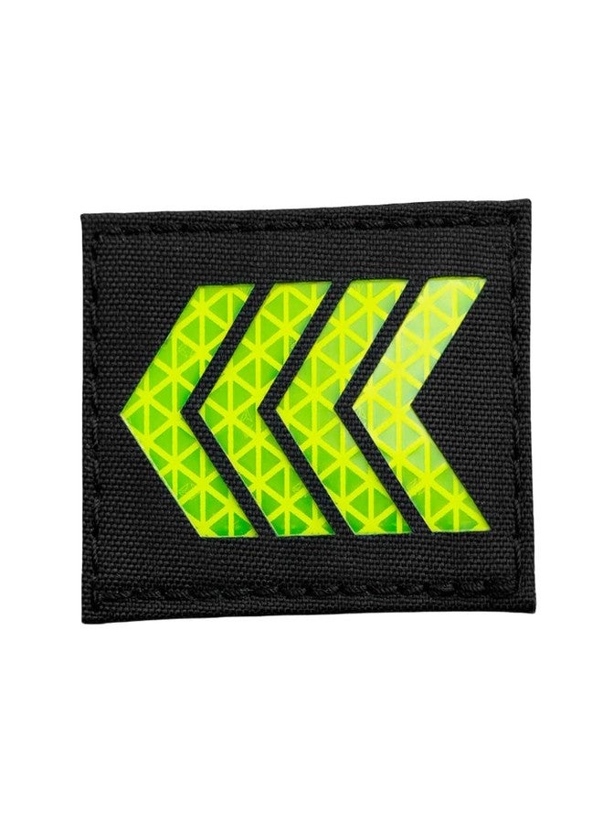 Tactical Freaky Reflective Patch for Cycling, High Visibility Hook & Loop Nylon Patch for Backpack, Motorcycle & Outdoor Gear – 2x3 in - Image 1