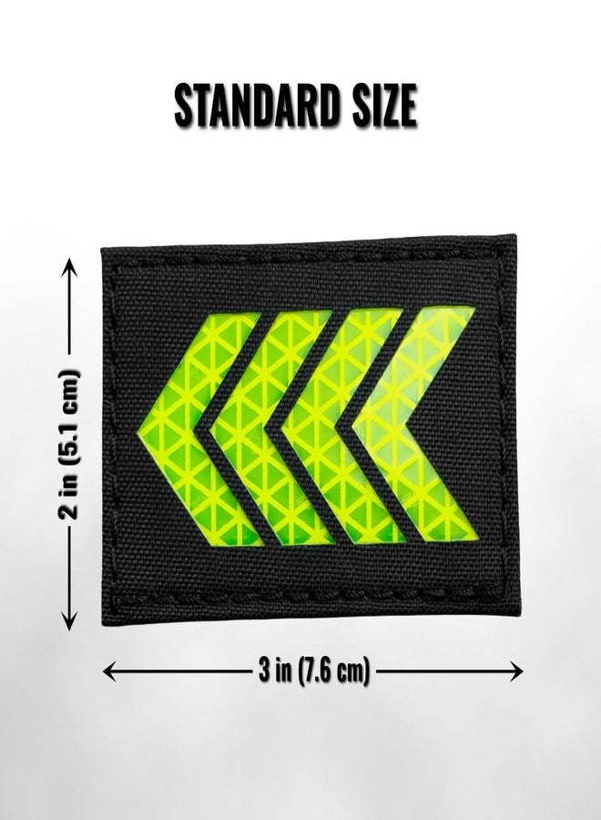 Tactical Freaky Reflective Patch for Cycling, High Visibility Hook & Loop Nylon Patch for Backpack, Motorcycle & Outdoor Gear – 2x3 in - Image 5