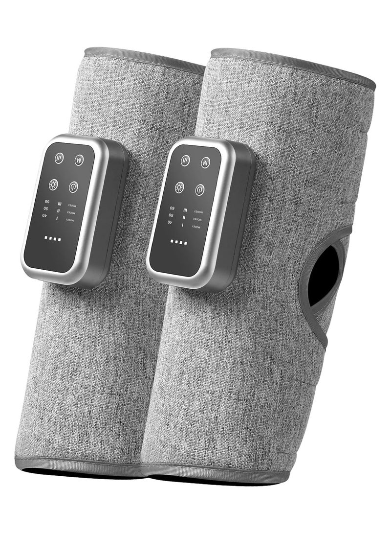 مدلك الساق لتحسين الدورة الدموية وتخفيف الألم – مدلك ربلة الساق بضغط الهواء مع وظيفة التدفئة، مدلك تنحيف الأرجل متعدد الوظائف، كثافة قابلة للتعديل للاسترخاء، مناسب للاستخدام المنزلي، هدية للنساء والرجال - Image 1