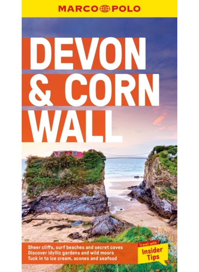 Devon and Cornwall Marco Polo Pocket Travel Guide - with pull out map 