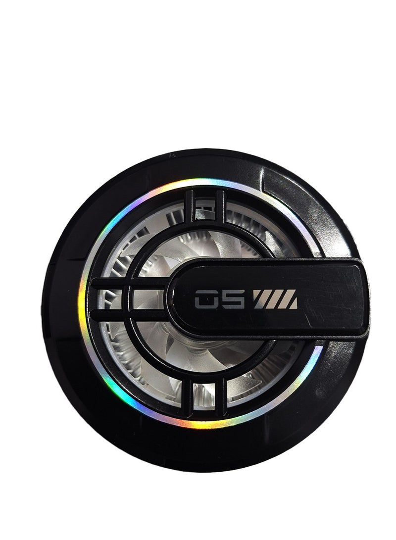 DS Magnetic Phone Cooling Fan A03 , Silent, Lightweight, LED Easy to Install, Ensures Instant and Constant Cooling Keeps Your Device Performing at Peak Efficiency Without Stuttering or Stuttering, Semiconductor Cooling Technology, 3 Different Speeds, Perfect for Daily Use or Travel. - Image 1