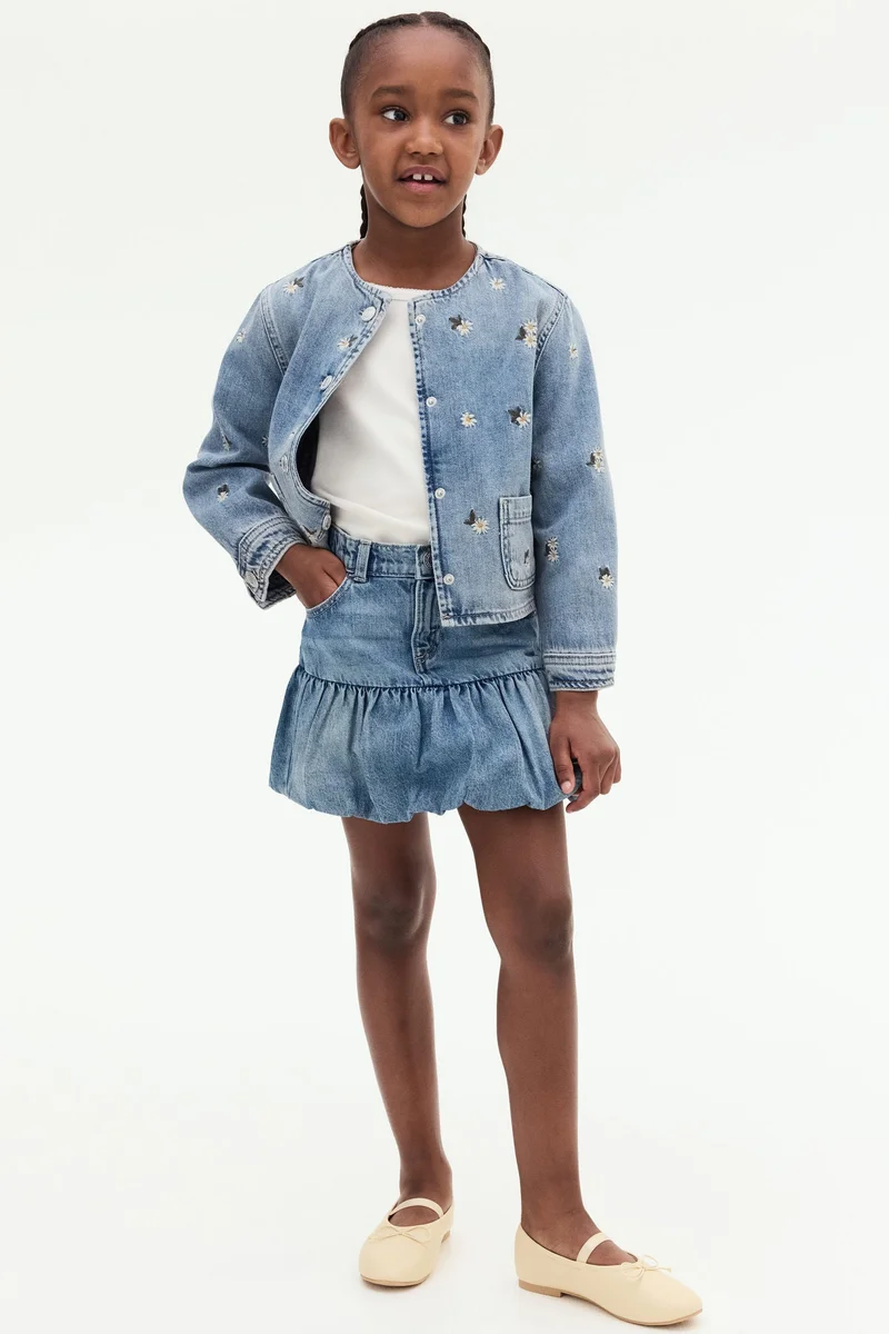H&M Denim balloon skirt