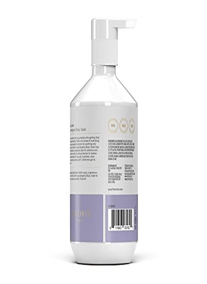 Theorie Pure Ultra Gentle Hypoallergenic Body Wash Fragrance Free Cleansing Exfoliant For Sensitive Skin Pump Bottle (169 Fl Oz)  - Image 2