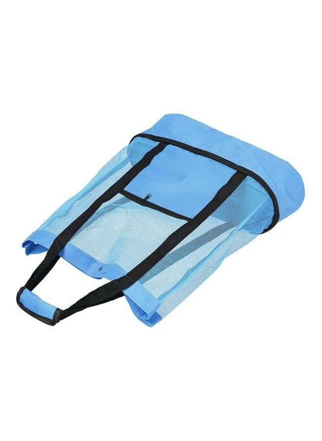NIBEMINENT - Mesh Beach and Picnic Tote Bag with Insulated Compartment - Image 1