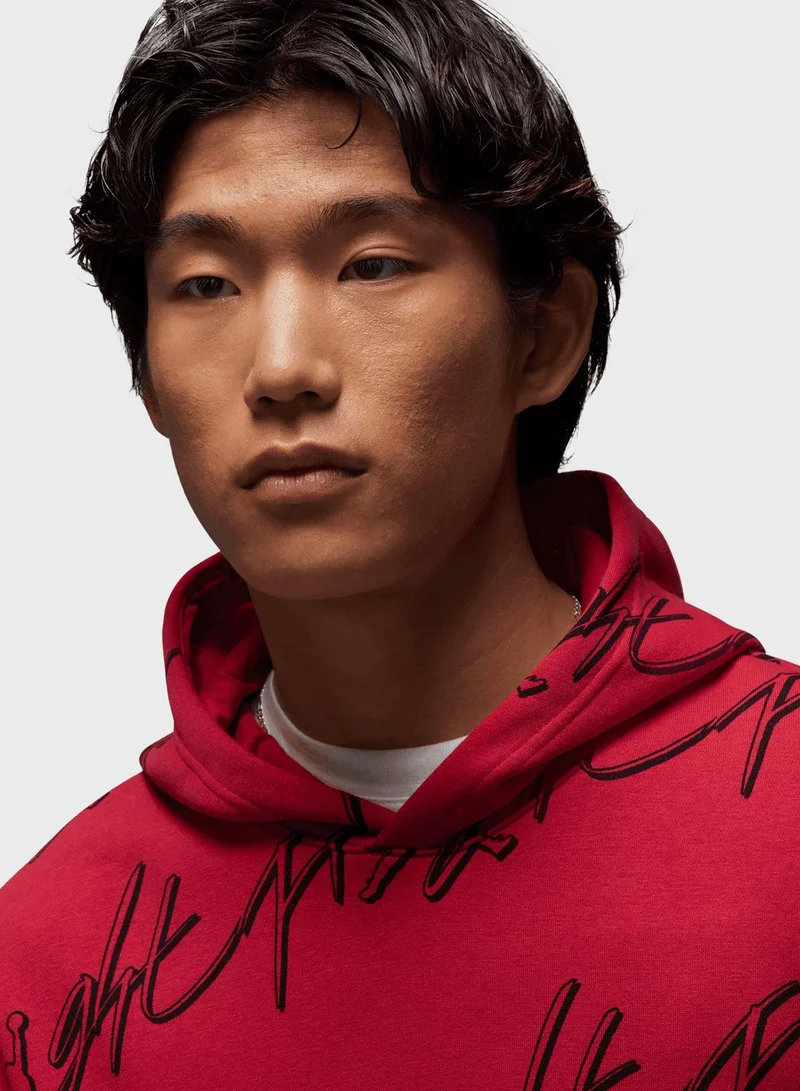 Jordan Jordan Essential All Over Print Fleece Hoodie