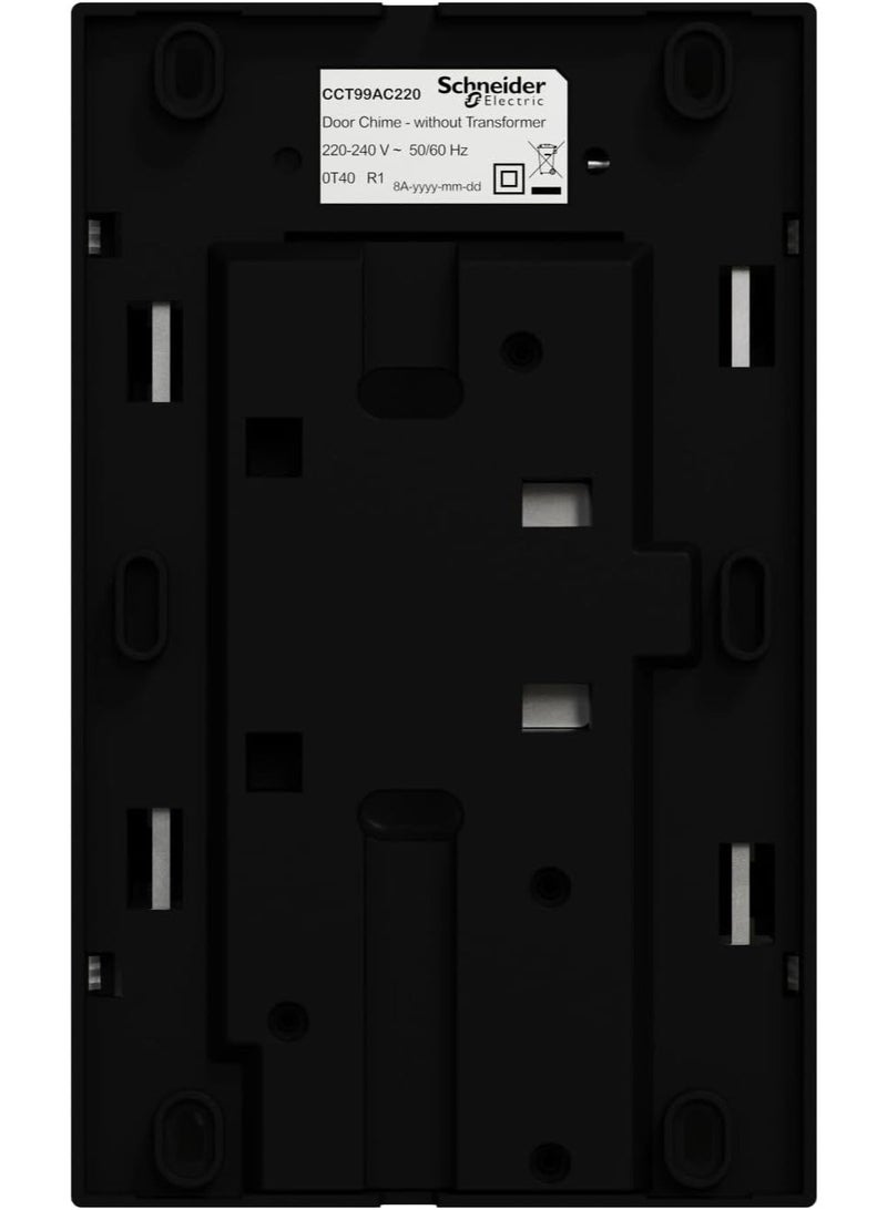 Schneider Electric CCT99AC220 220-240V Enexx Mechanical Door Chime, White - Image 4