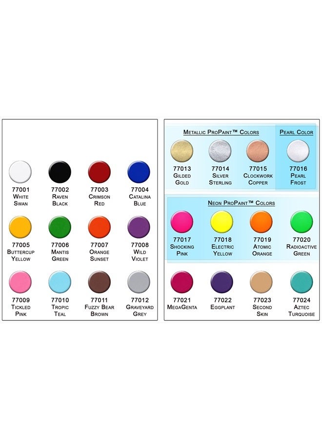 Graftobian Makeup ProPaint Face & Body Paint - Magenta 30ml - Halloween Makeup - Costume Makeup for Adults - Body Paints for Adults - Face Paint Makeup - Skin Paint - Makeup Paint - Image 5