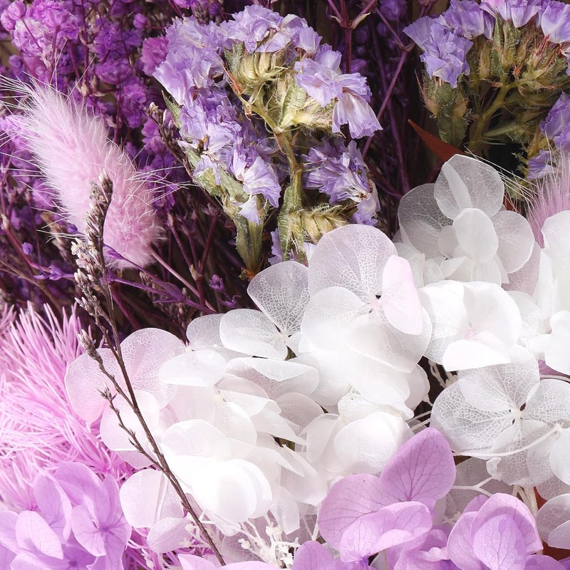 AuraRay Real Dried Flowers, Natural Dry Flowers Mixed Natural Pressed Flowers Flores Secas Dried Florals for Crafts,Resin,Candle Making (Purple) - Image 5
