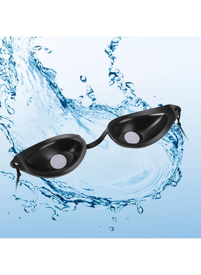 WAHAH 3D Hydrating Moisture Sleep Mask For Relief Dry Eyescomfortable Sleep Mask For Good Sleeping Prevent Dry Eyes Prevent Air Leak Into Eyes Best Sleep Mask For Sleeping Well Black - Image 1