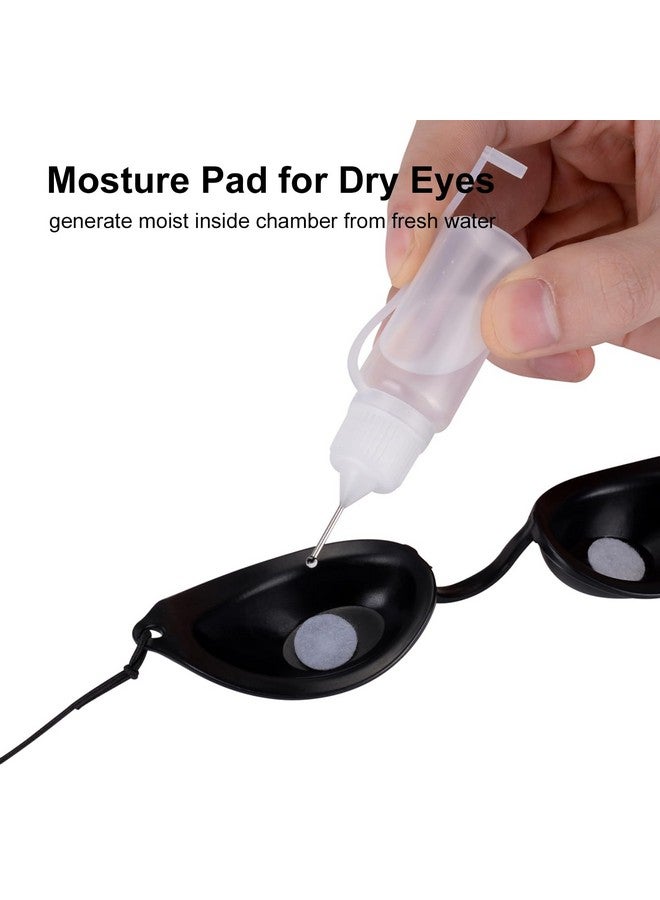 WAHAH 3D Hydrating Moisture Sleep Mask For Relief Dry Eyescomfortable Sleep Mask For Good Sleeping Prevent Dry Eyes Prevent Air Leak Into Eyes Best Sleep Mask For Sleeping Well Black - Image 3