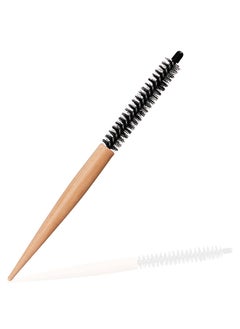 Patelai Mini Roller Quiff Brush for Hair Styling  Round Comb for Thin Short Hair Bangs Beard Lifting and Curling10 Inch 