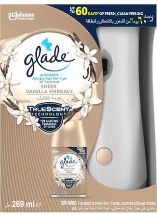 Glade Automatic Air Freshener + Refill, Vanilla Softness, 269 ml - pzsku/ZFA197E68F5DD05EB2513Z/45/_/1732025843/79eb9386-1adc-4340-b466-085fcae0c57a