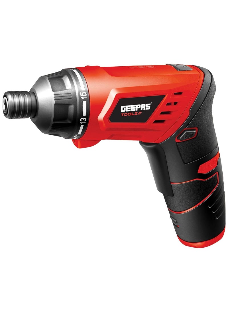 Geepas Cordless Screwdriver, Gsd0315C - Image 1