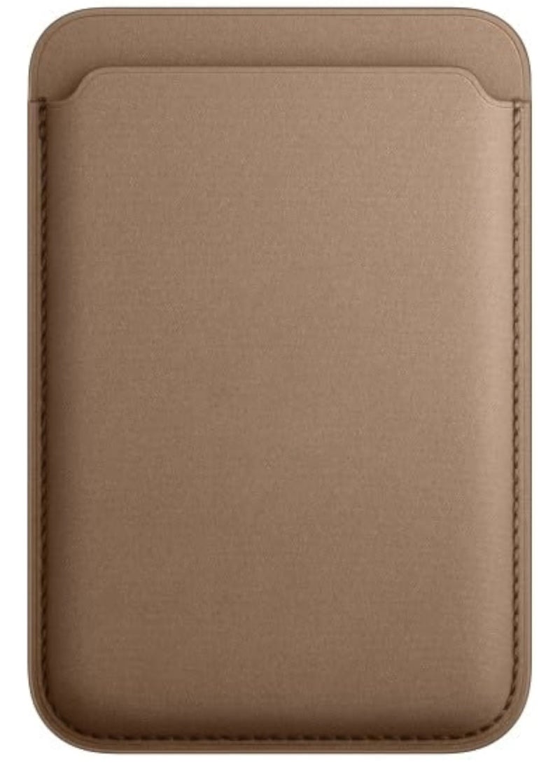 Magsafe Wallet Compatible with iPhone 16 & iPhone 15 Pro Max MagSafe Secure Credit Card Holder Vegan Leather Magnetic Card Wallet Holder Apple iPhone 16,15,14,13,12 Compatible  - Image 1
