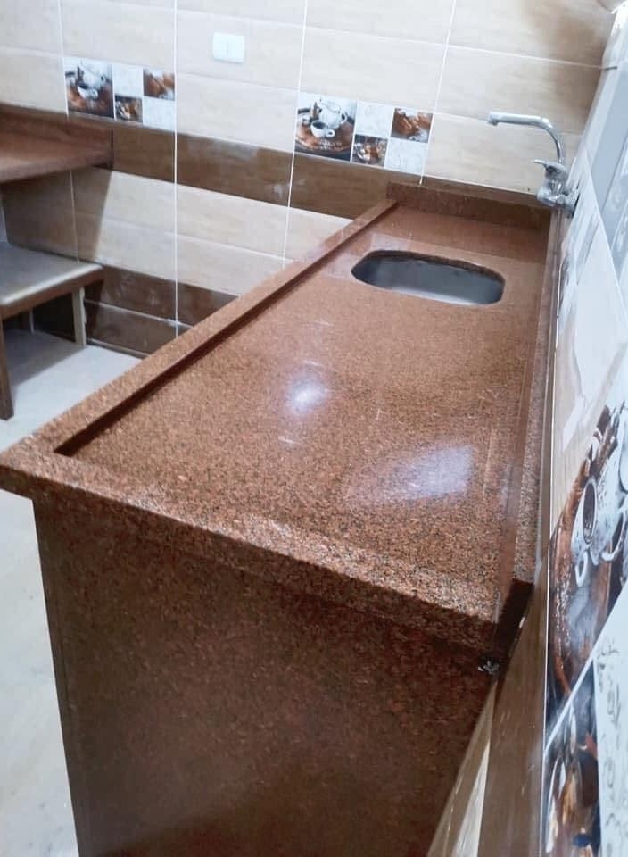 حوض مطبخ 43 فى 53 سم تخانة  0.06 شامل الصرف والخلاط - Image 4