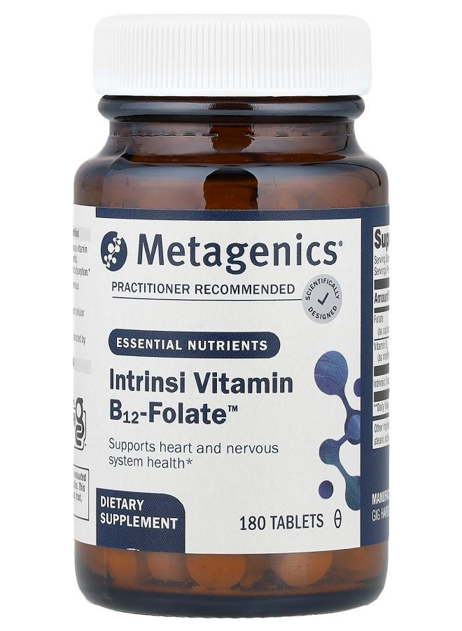 Metagenics Intrinsi Vitamin B12-Folate™ 180 Tablets - Image 1