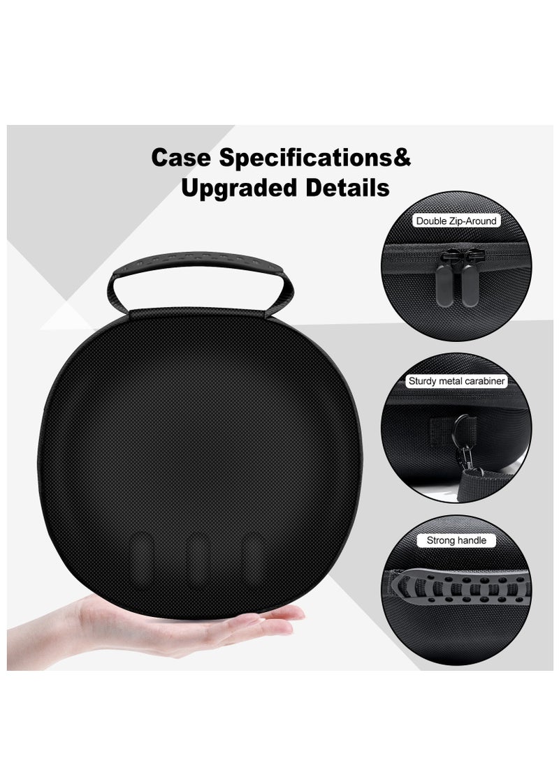 Generic Waterproof Hard Case for Meta Oculus Quest 3 VR Gaming Headset and Touch Controllers Shockproof Carrying Bag Organizer Case with Mesh Pocket Suitable for Travel and Home Storage  - Image 4