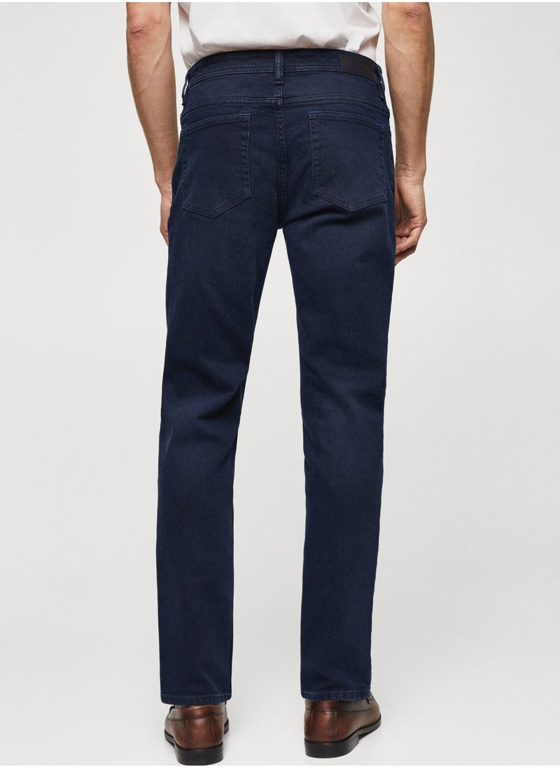 Mango Man - Rinse Slim Fit Jeans - Image 1