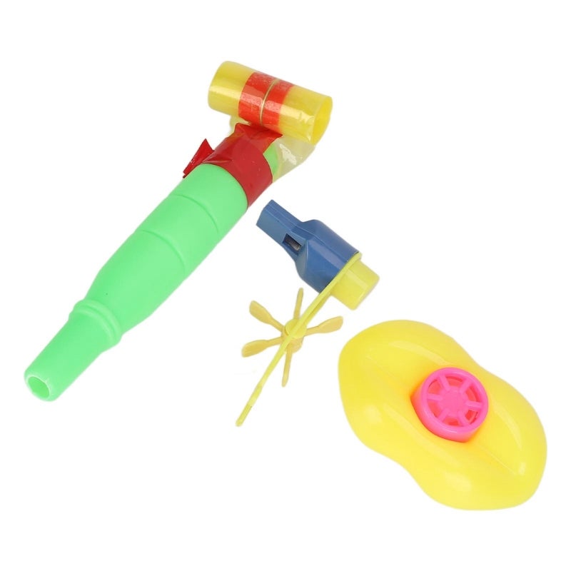 Kids Oral Training Tool 3Pcs Plastic Whistle - Lightweight Portable Speech Strengthening Whistle for Language Sensory Training Home School Outdoor Use - Image 3