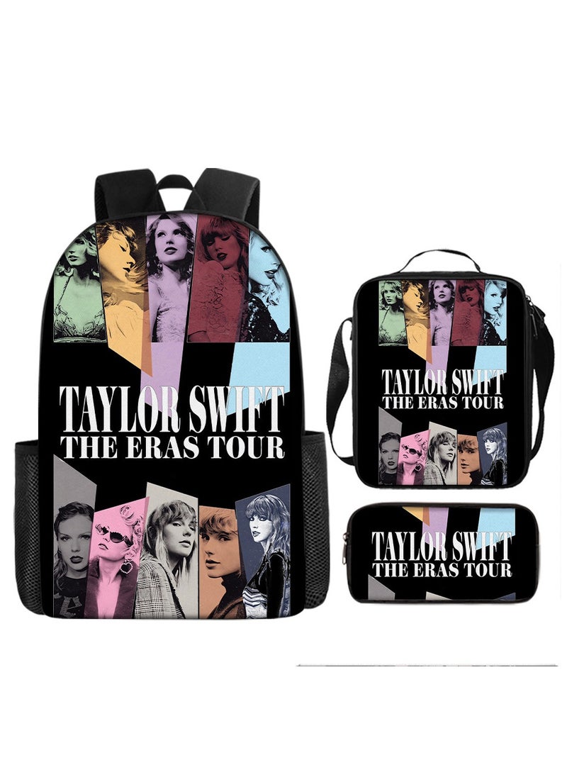 Taylor Swift Taylor Swift Student School Bag Cartoon Character Backpack 29*16*42 cm 