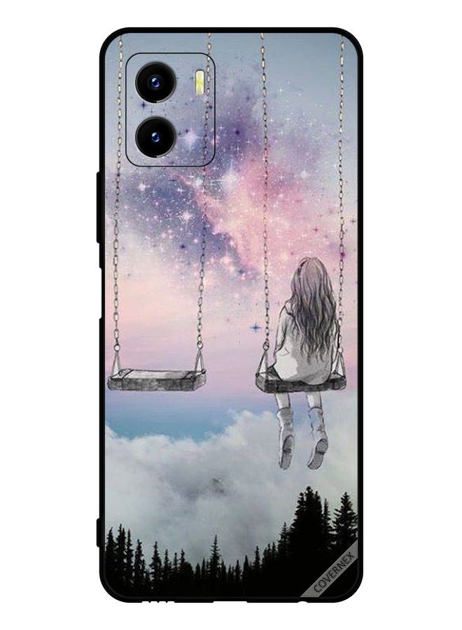 Covernex Protective Case Cover For vivo Y15s Lonely Sad Girl - Image 1