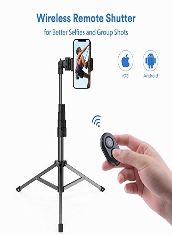 Fonus Wireless Tripod Selfie Stick Compatible with Samsung Galaxy S22 S23 S24 S25 Ultra Plus, A16 A35 - Monopod Remote Shutter Built-in Self-Portrait Extendable - Image 2