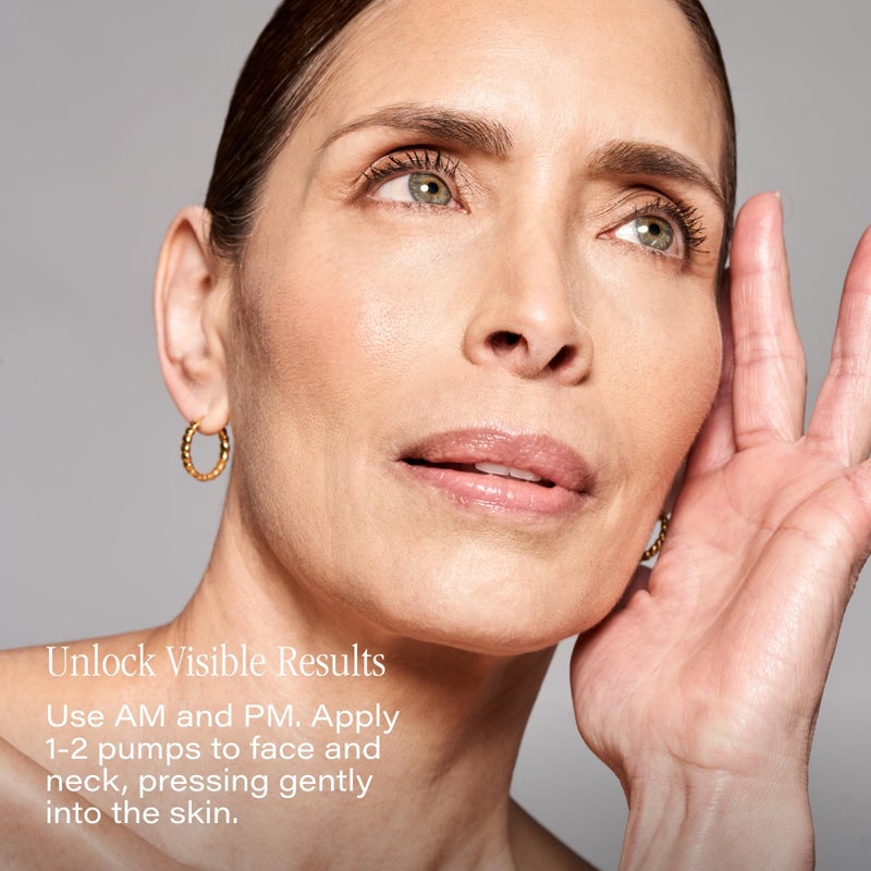 SKINN Deep Wrinkle Facial Serum, Intensive Age Reset - Anti Wrinkle Repair Skincare for Face - Hydrating & Plumping Anti Aging Serum Reduces Fine Lines - Ferulic Acid, Retinol & Vitamin C - Image 4
