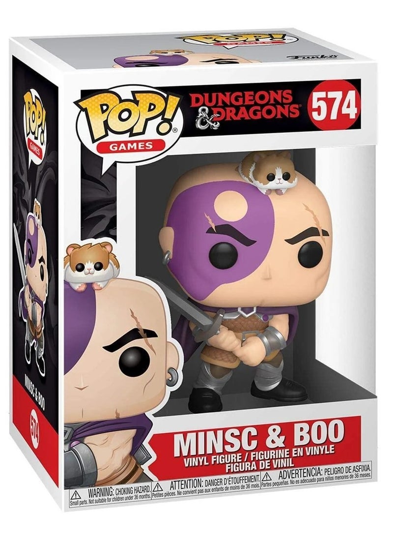 Funko Pop! Dungeons & Dragons - Minsc & Boo - D&D - Collectable Vinyl Figure  - Image 1