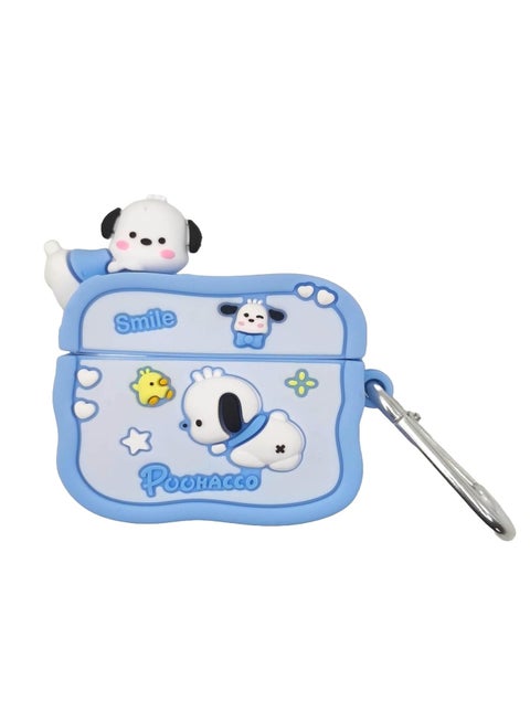 Airpods Pro2 Protective Silicone Case Cover 3D Design with Anti-Lost Keyring Compatible with Apple AirPods Pro2