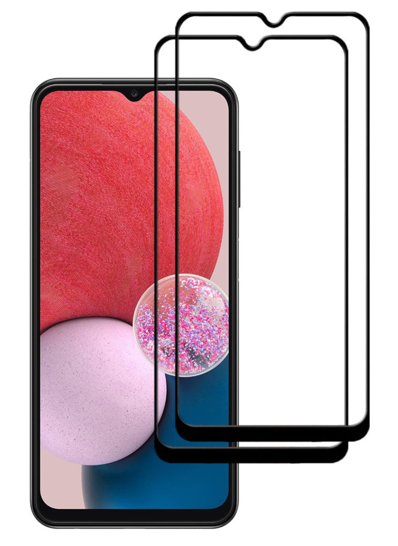 ACLIX 2 Pieces Antistatic ESD Dustproof Premium Quality High Definition Tempered Glass Screen Protector Designed For Samsung Galaxy A13 - Image 1