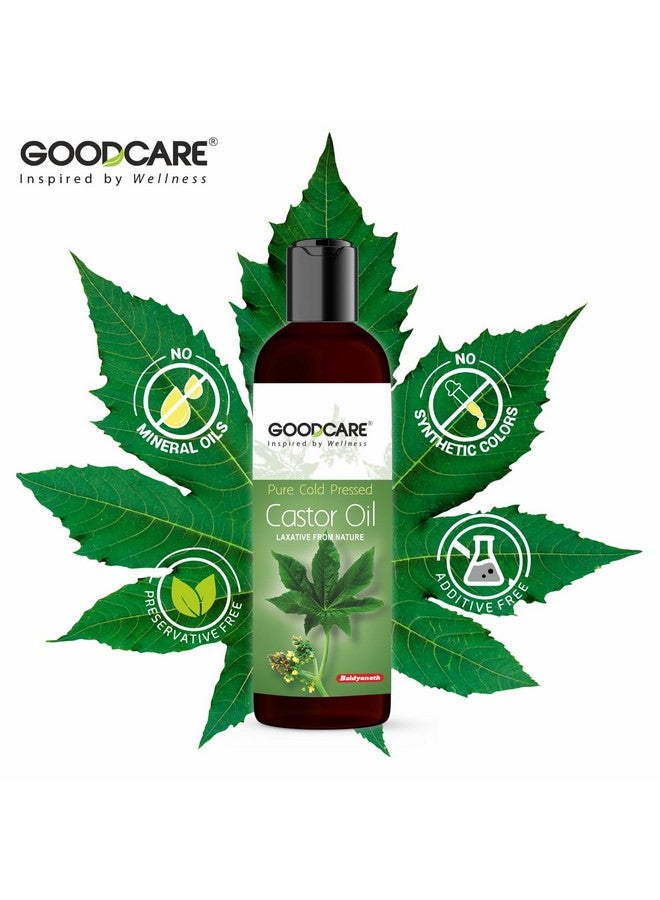 GOOD CARE GOODCARE Pure Cold Pressed Castor Oil | Natural Laxative | Helps Relieve Constipation | For Hair Growth and Skin Care | Helps Hydrate Skin and Strengthens Hair - 200 ml - Image 3