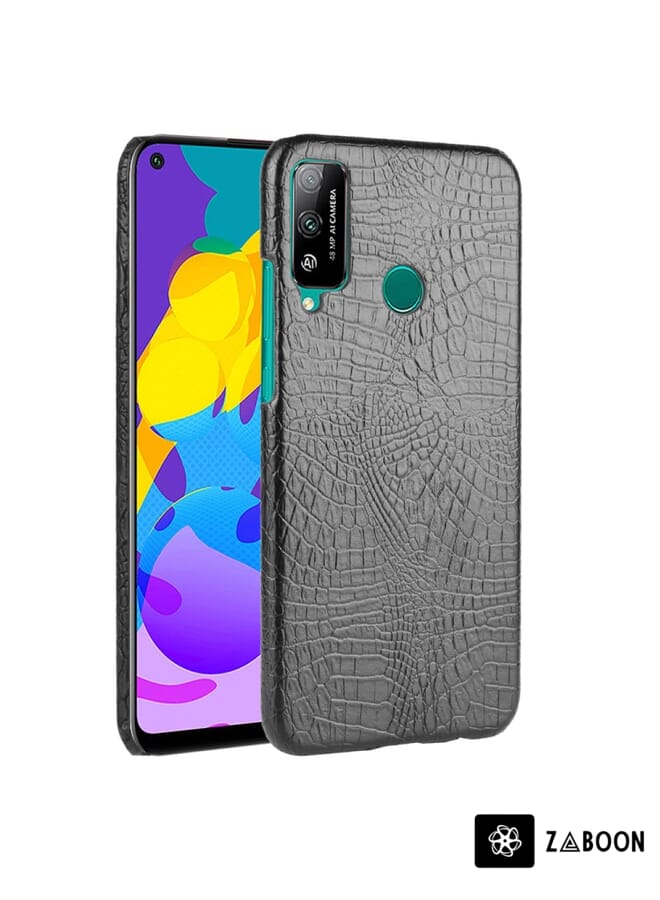 Zaboon Protective Case Cover For Huawei Honor Play 4T Shockproof Crocodile Texture PC + PU Case - Image 1