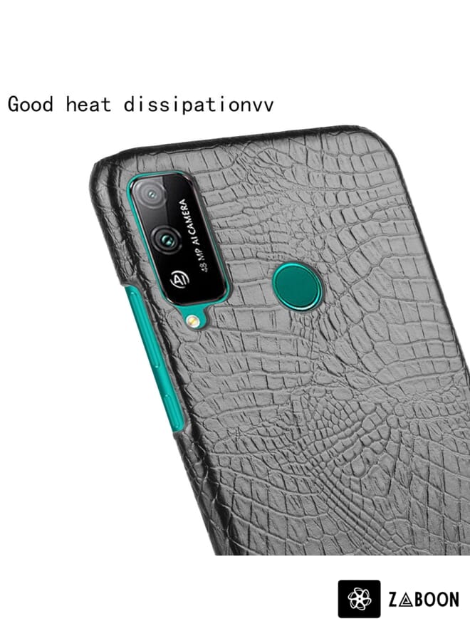 Zaboon Protective Case Cover For Huawei Honor Play 4T Shockproof Crocodile Texture PC + PU Case - Image 5