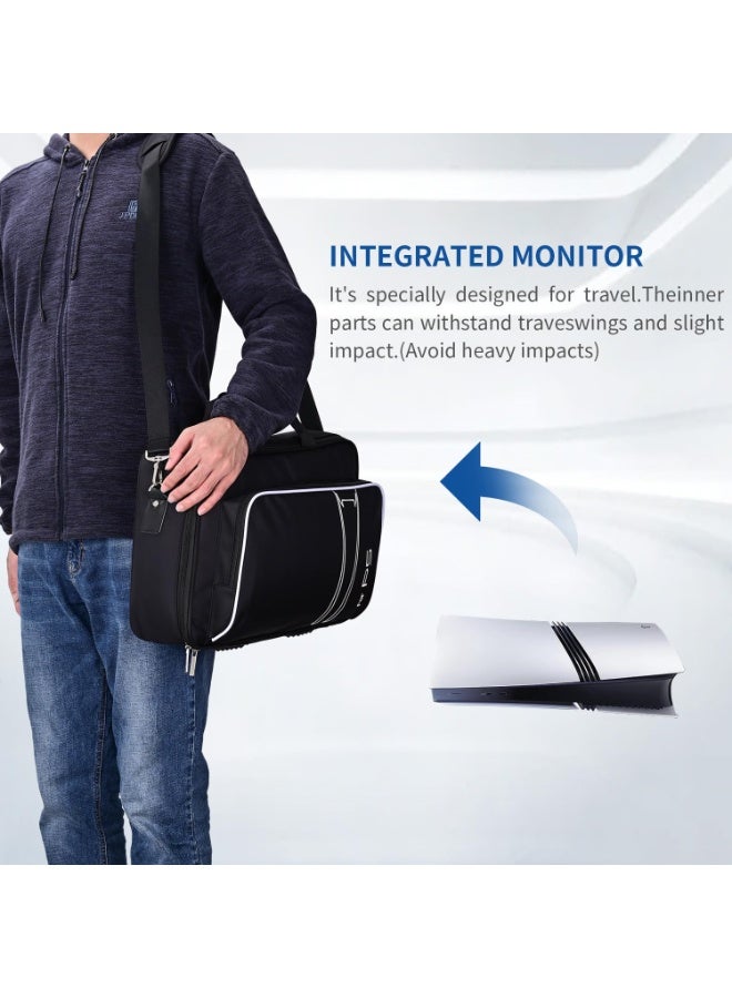 قصة جي شاشة G-STORY المحمولة للألعاب مقاس 14 بوصة IPS 4k 60Hz مدمجة مع PS5 pro (غير متضمنة) 3840 × 2160 مع منفذي HDMI وFreeSync ومكبر صوت ستيريو متعدد الوسائط مدمج - Image 4