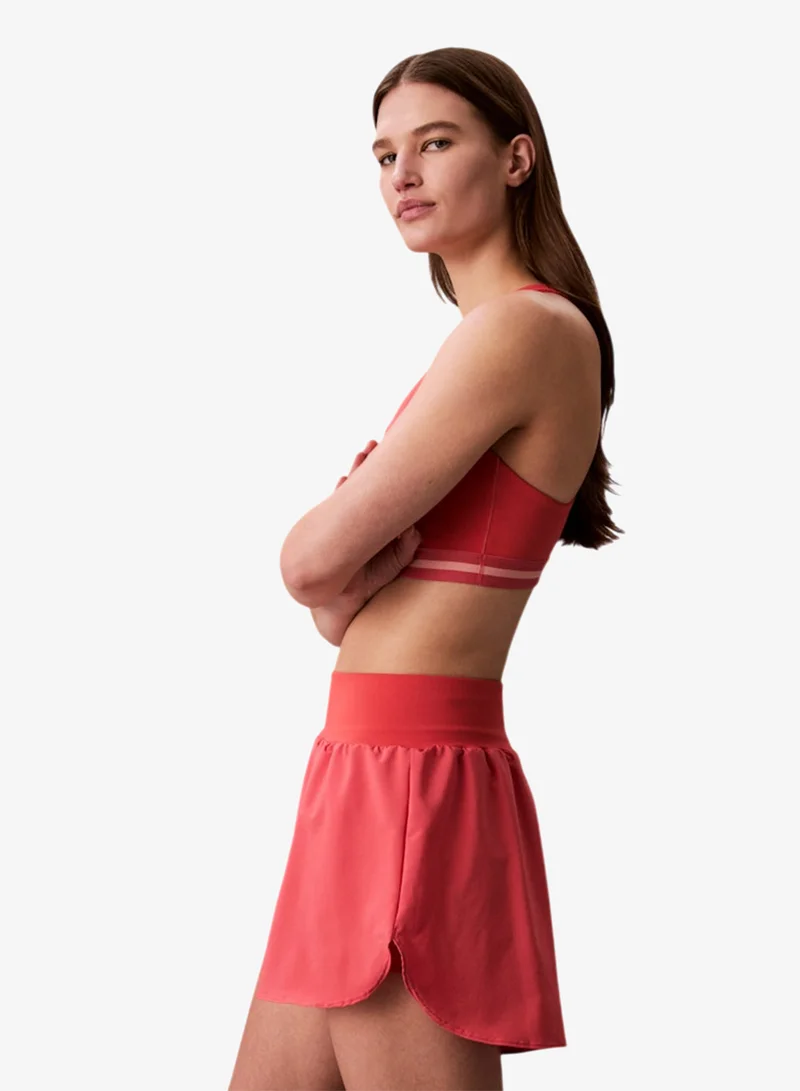 Calvin Klein Sports Wine Blossom 2In1 Icon Sport Shorts for Women | Best Price UAE