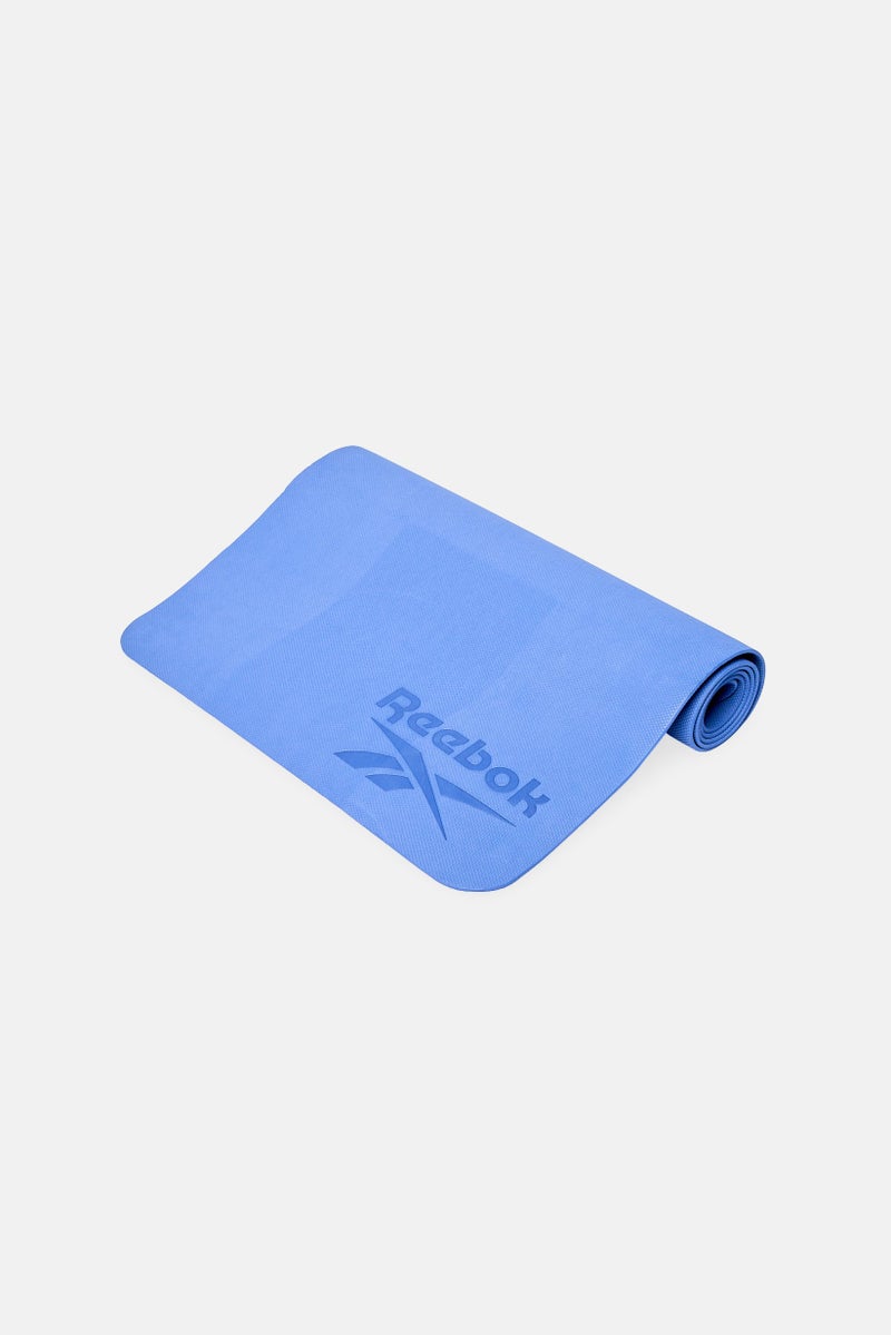 Reebok Women 4 mm Training Yoga Mat, Dark Blue  - Image 2