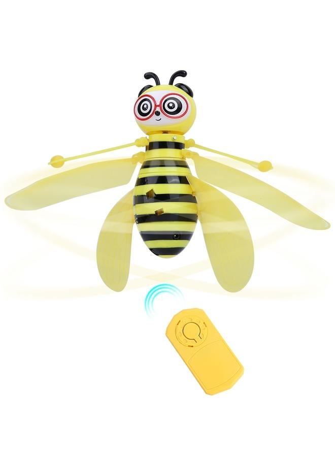 Electric Infrared Sensor Bee Flying Toys Hand-Controlled Helicopter LED Light  - Image 3