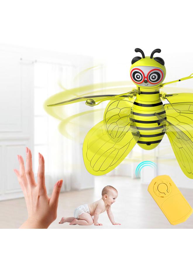 Electric Infrared Sensor Bee Flying Toys Hand-Controlled Helicopter LED Light  - Image 5