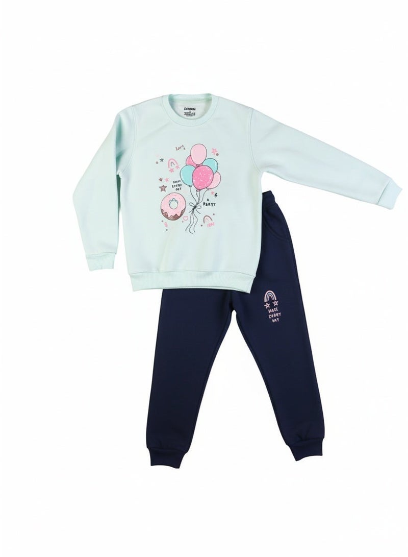 Zercon Winter Pajama Set for Girls 3139 - Image 1