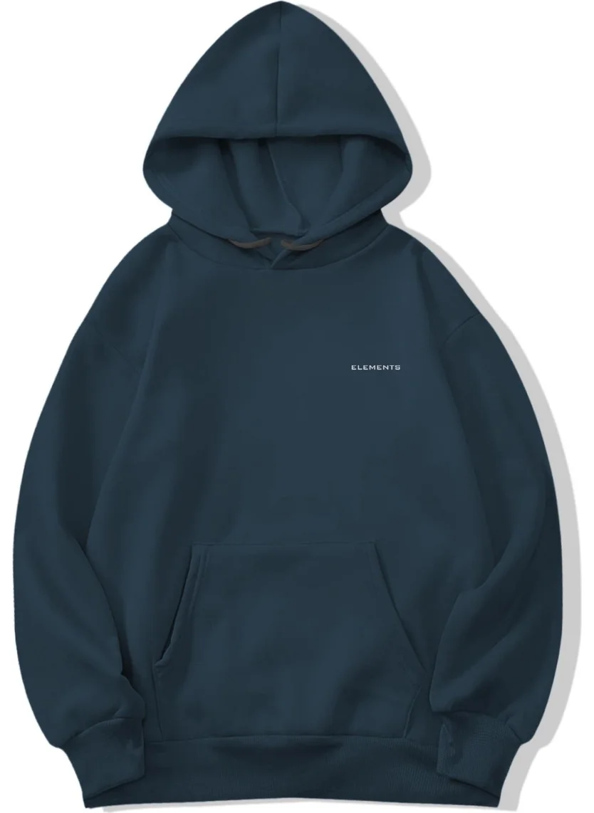 بي ار زد كولكشن Unisex Oversize Basic Hoodie